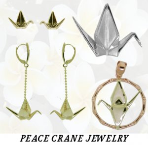 Peace Crane Jewelry