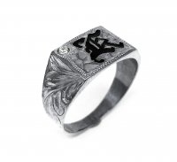 Hawaiian Scroll Ring