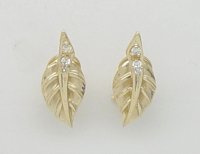 Maile Leaf Earrings